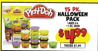 Ollie's Play-Doh HALLOWEEN PACK offer