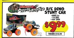 Ollie's R/C DINO STUNT CAR offer