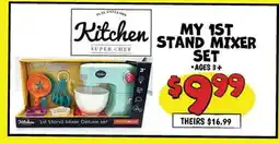 Ollie's Kitchen MY 1ST STAND MIXER SUPER CHEF SET offer