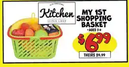 Ollie's Kitchen MY 1ST SHOPPING SUPER BASKET offer