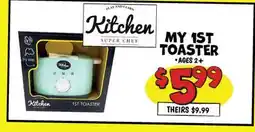 Ollie's MY 1ST SUPER CHEF TOASTER offer