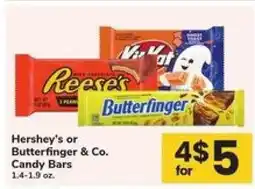 Safeway Hershey's or Butterfinger & Co. Candy Bars offer