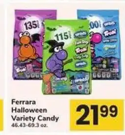 Safeway Ferrara Halloween Variety Candy offer
