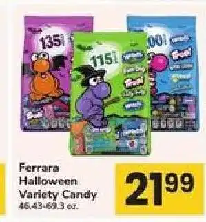 Safeway Ferrara Halloween Variety Candy offer