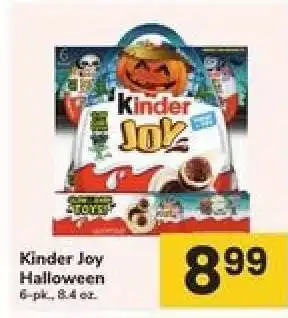 Safeway Kinder Joy Halloween offer