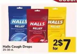 Safeway Halls Cough Drops offer