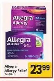 Safeway Allegra Allergy Relief offer