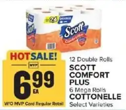 Food Lion Scott comfort plus or cottonelle offer