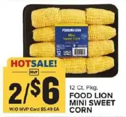 Food Lion Food lion mini sweet corn offer