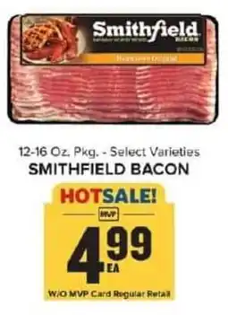 Food Lion Smithfield bacon offer