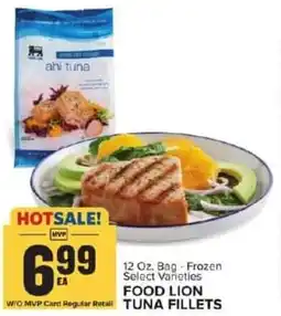 Food Lion Food lion tuna fillets offer