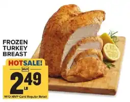 Food Lion Frozen turkey breast offer