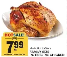Food Lion Family size rotisserie chicken offer