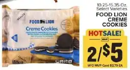 Food Lion Food lion creme cookies offer