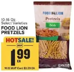 Food Lion Food lion pretzels offer