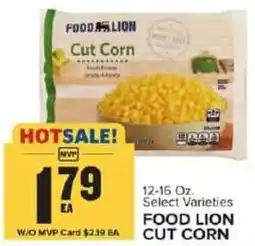 Food Lion Food lion cut corn offer