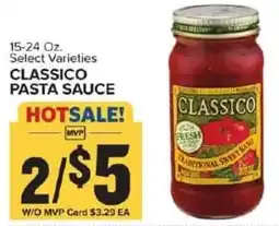 Food Lion CLASSICO PASTA SAUCE offer