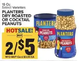 Food Lion Planters dry roasted or cocktail peanuts offer