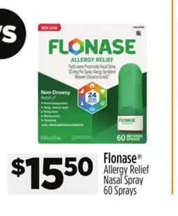 Dollar General Flonase Allergy Relief Nasal Spray offer