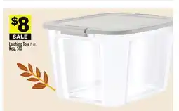 Dollar General Latching Tote offer
