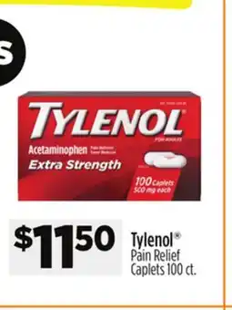Dollar General Tylenol Pain Relief Caplets offer