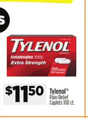 Dollar General Tylenol Pain Relief Caplets offer