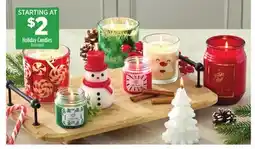 Dollar General Holiday Candles offer