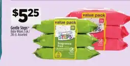 Dollar General Gentle Steps Baby Wipes offer