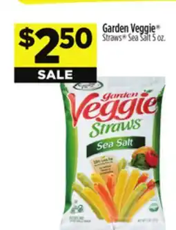 Dollar General Garden Veggie Straws Sea Salt offer