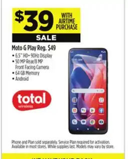 Dollar General Moto G PlayReg offer