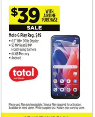 Dollar General Moto G PlayReg offer