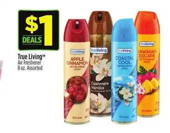 Dollar General True Living Air Freshener offer