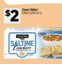 Dollar General Clover Valley Saltine Crackers offer
