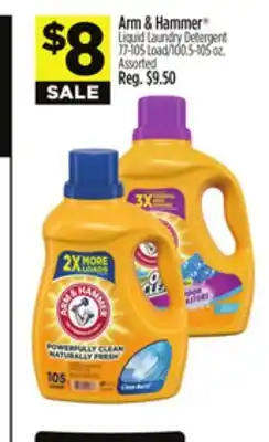 Dollar General Arm & Hammer Liquid Laundry Detergent offer