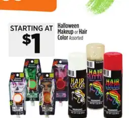 Dollar General Halloween Makeup or Hair Color offer