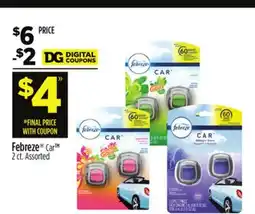 Dollar General Febreze Car offer
