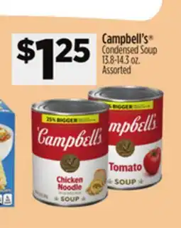 Dollar General Campbell's Condensed Soup offer