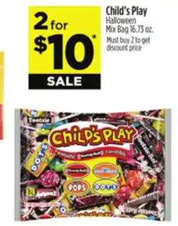 Dollar General Child's Play Halloween Mix Bag offer