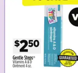Dollar General Gentle Steps Vitamins A & D Ointment offer
