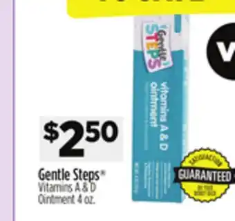Dollar General Gentle Steps Vitamins A & D Ointment offer