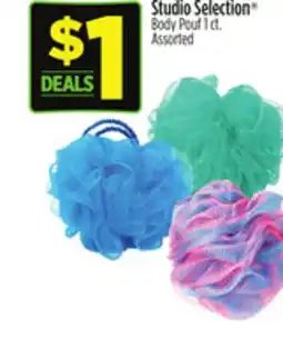 Dollar General Studio Selection Body Pouf offer