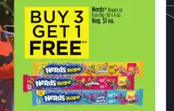 Dollar General Nerds Ropes or Fun Dip offer