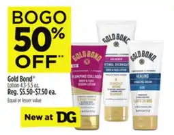 Dollar General Gold Bond Lotion offer