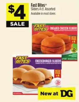 Dollar General Fast Bites Sliders offer