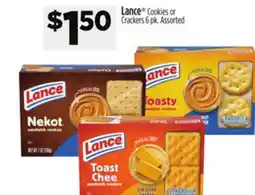 Dollar General Lance Cookies or Crackers offer
