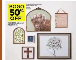 Dollar General Framed Wall Art offer