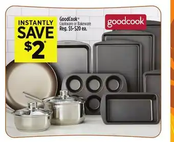 Dollar General GoodCook Cookware or Bakeware offer