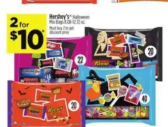 Dollar General Hershey's Halloween Mix Bags offer