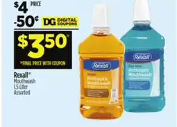 Dollar General Rexall Mouthwash offer