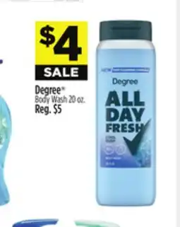 Dollar General Degree Body Wash offer